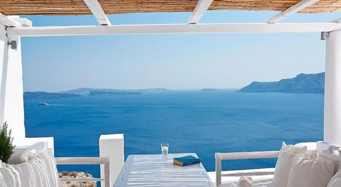 Villaki Oia Terrasse