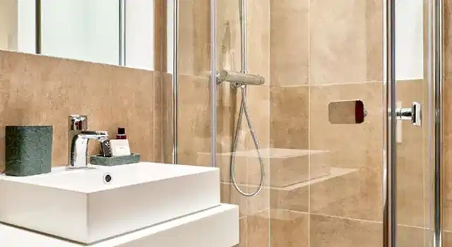 Pension Haus am Einberg Badezimmer