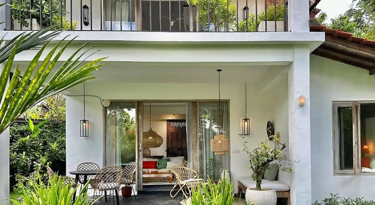 The White Villas Ubud Terrasse