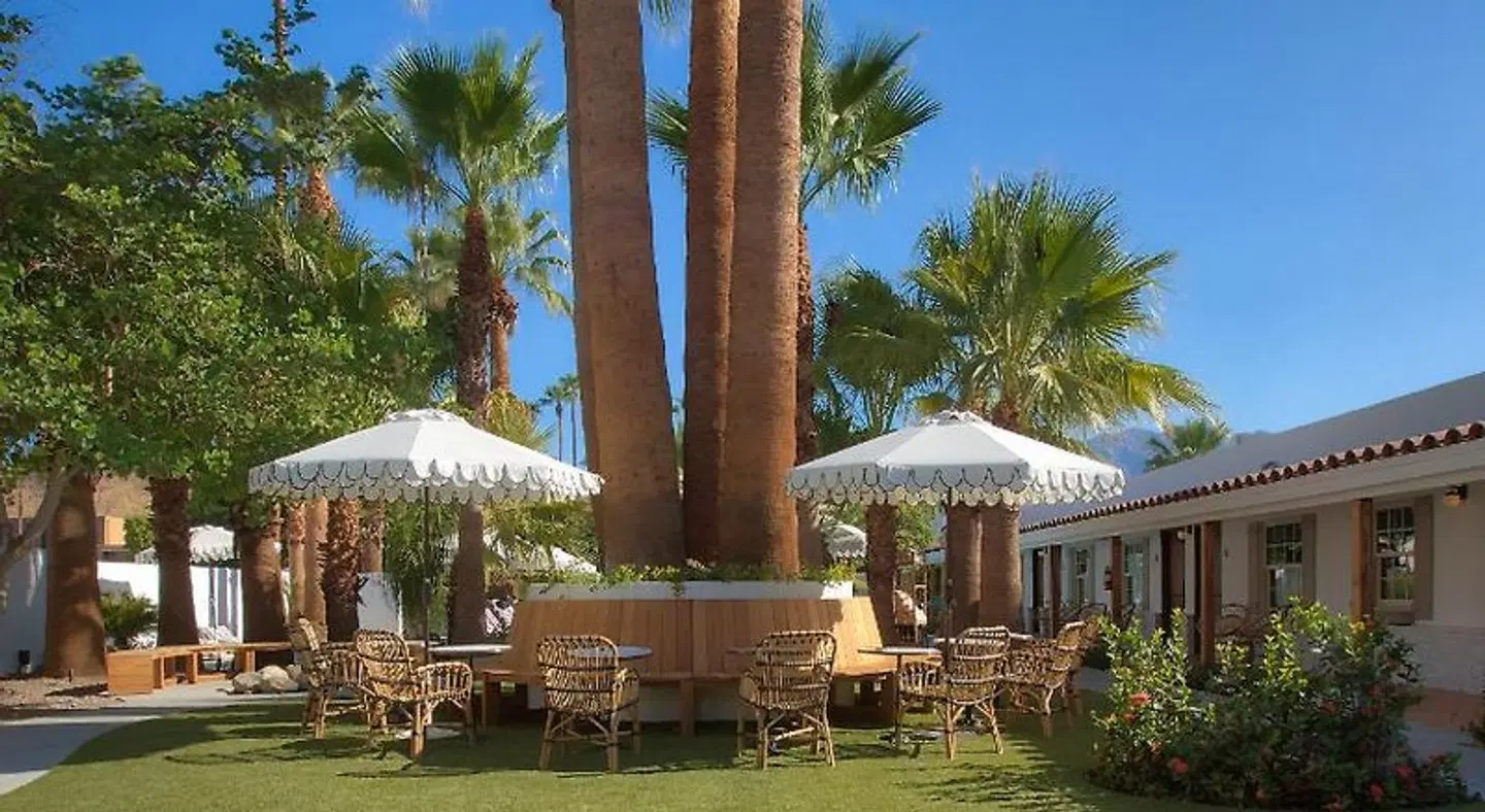 Dive Palm Springs Terrasse