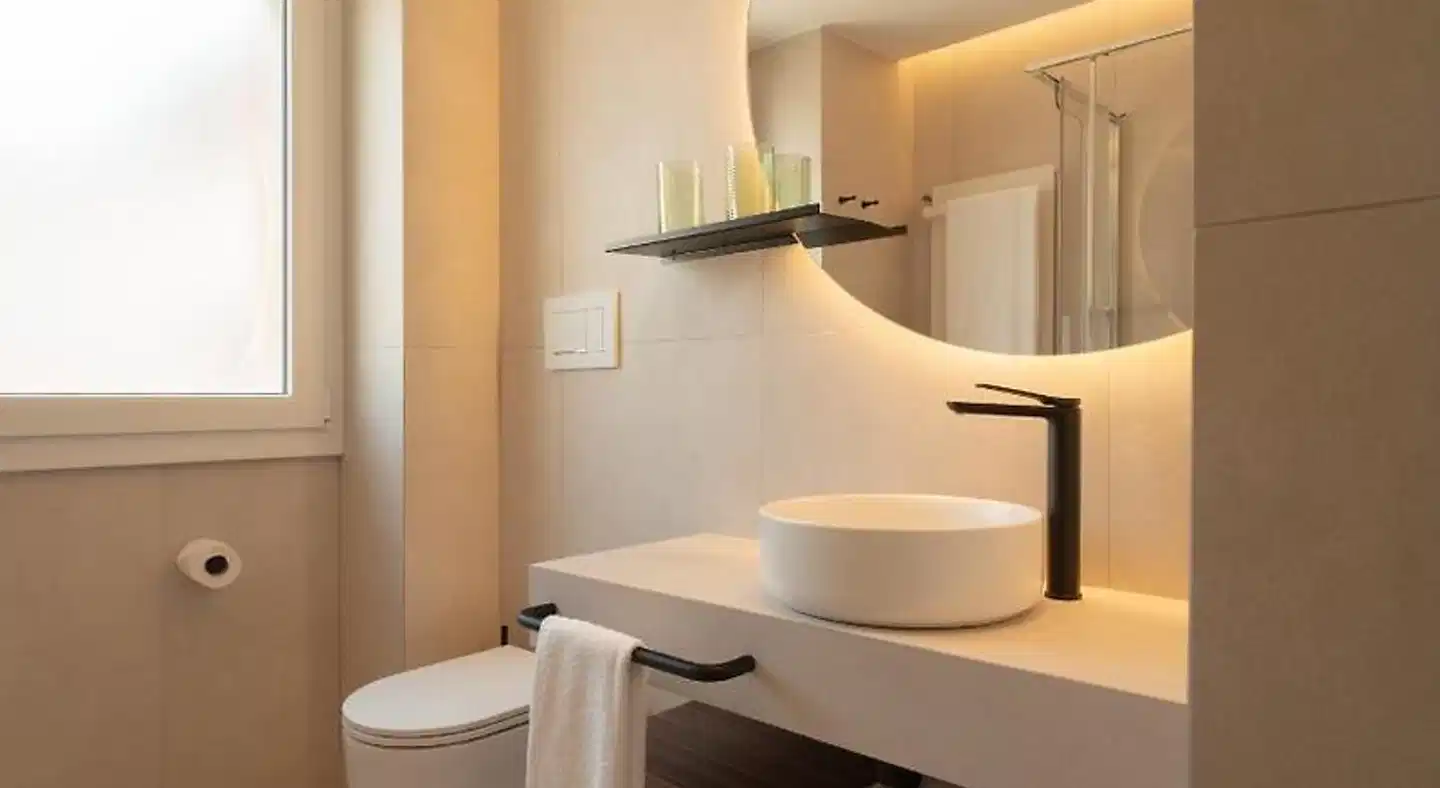 Mercure Delfino Taranto Badezimmer