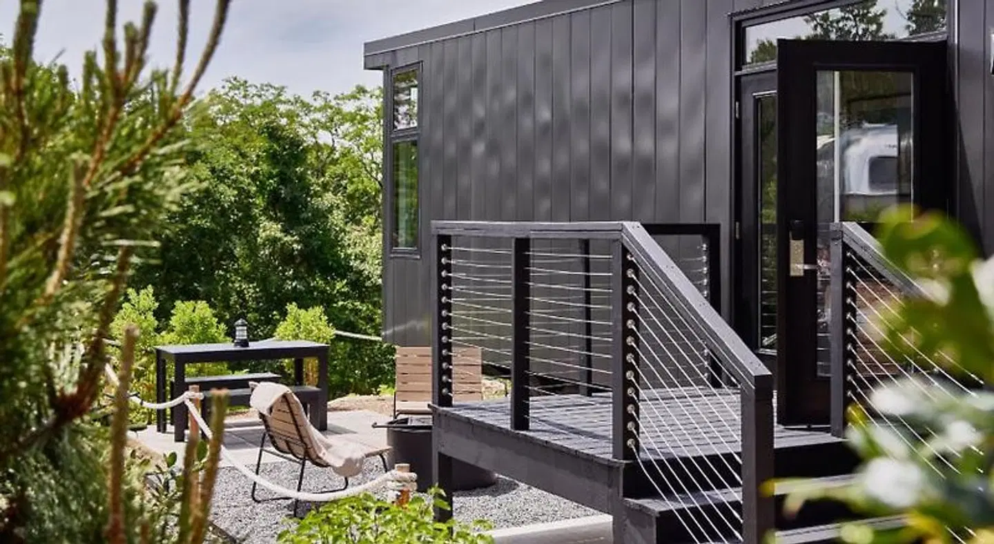 AutoCamp Cape Cod Terrasse