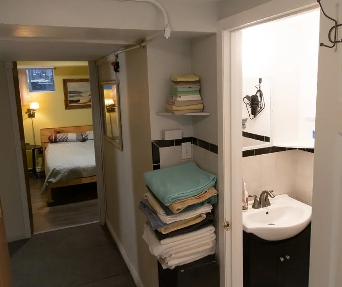 Hamilton Guesthouse Badezimmer