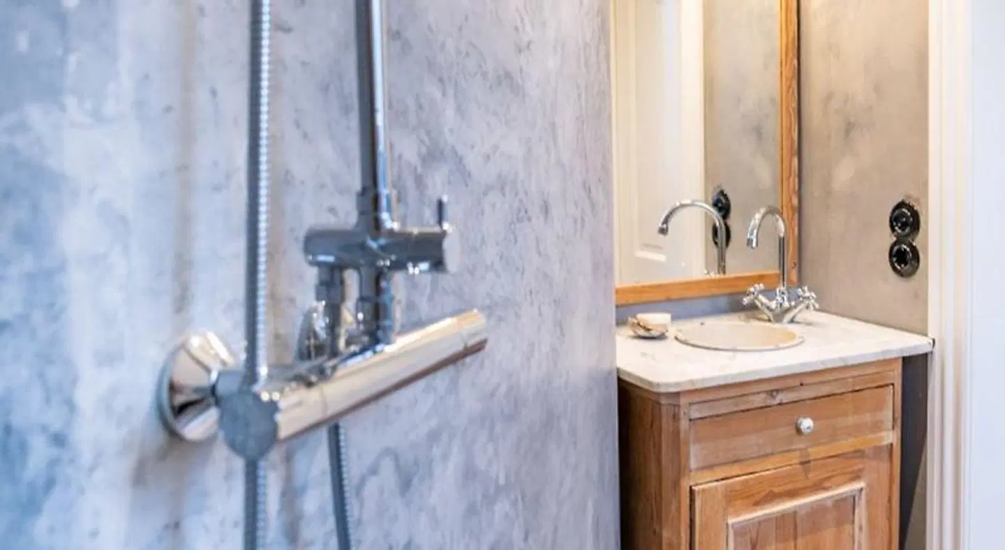 Møllehusets Bed & Breakfast Badezimmer