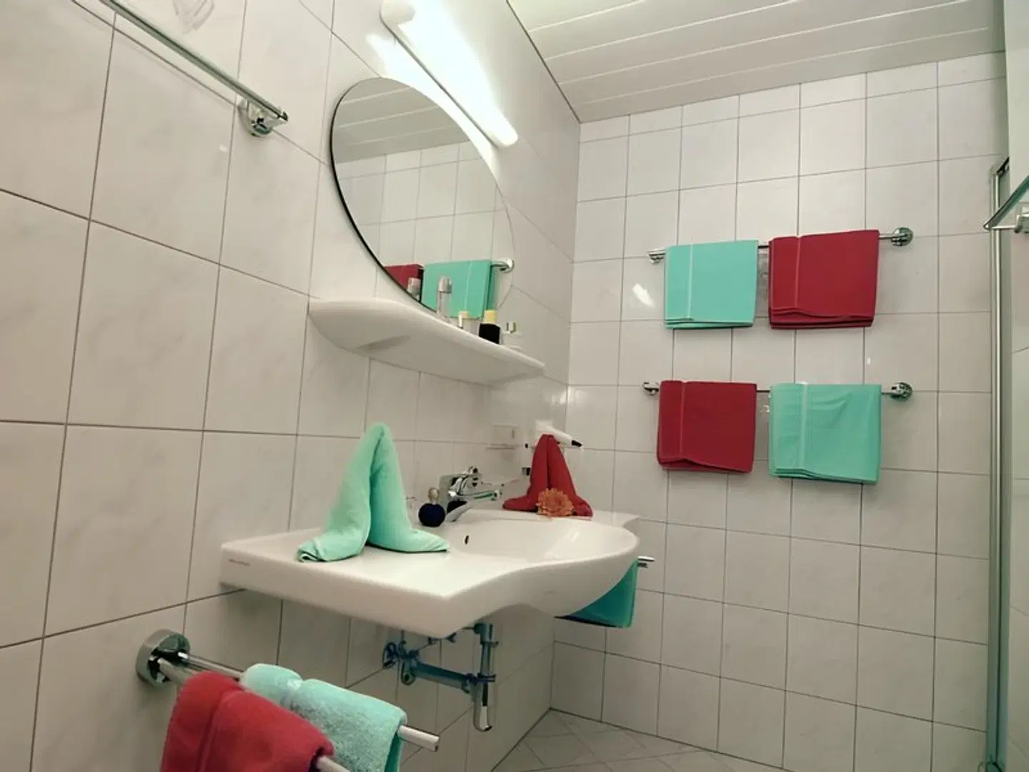 Schöne Aussicht Badezimmer