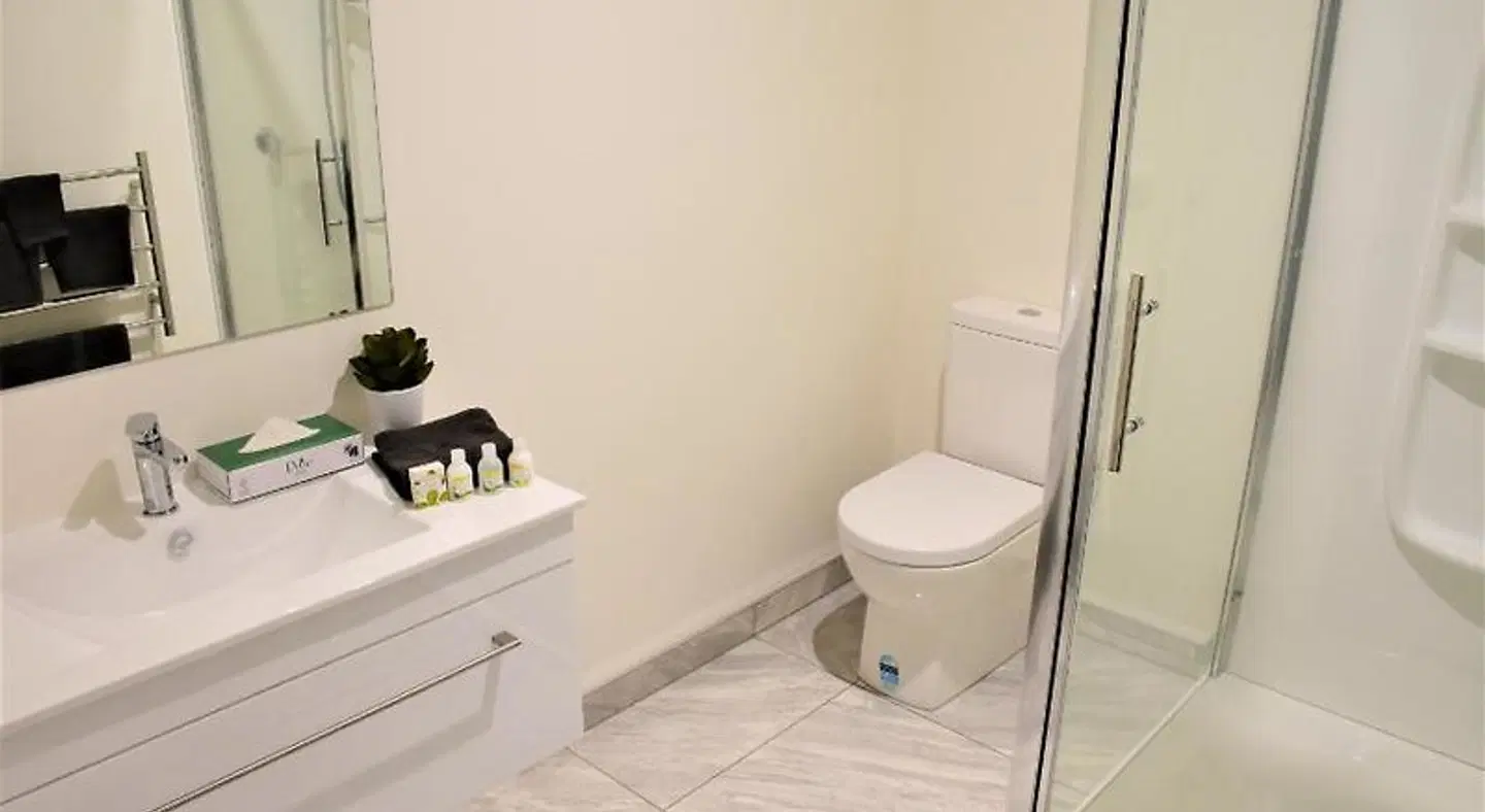 Tekapo Luxury Apartments Badezimmer