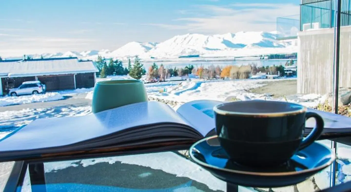 Tekapo Luxury Apartments Terrasse