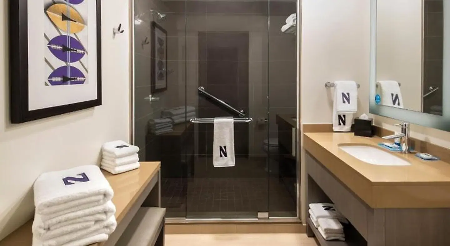 Hyatt House Chicago/Evanston Badezimmer