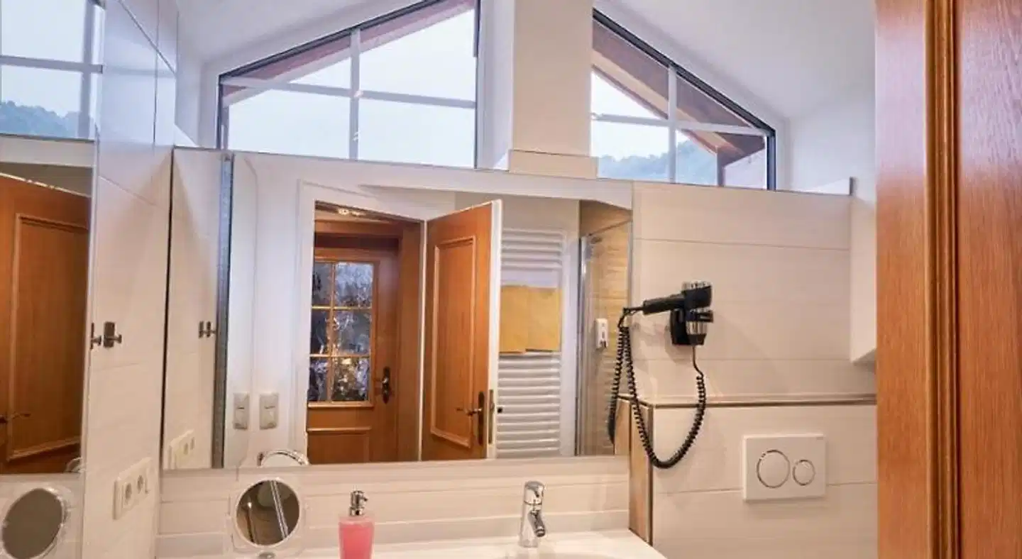 Landhotel Berghof Badezimmer