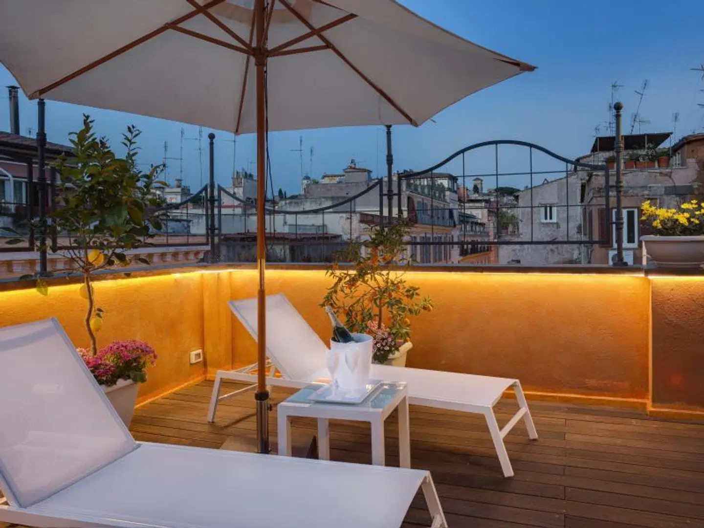 Shali Luxury Suite Spagna Terrasse