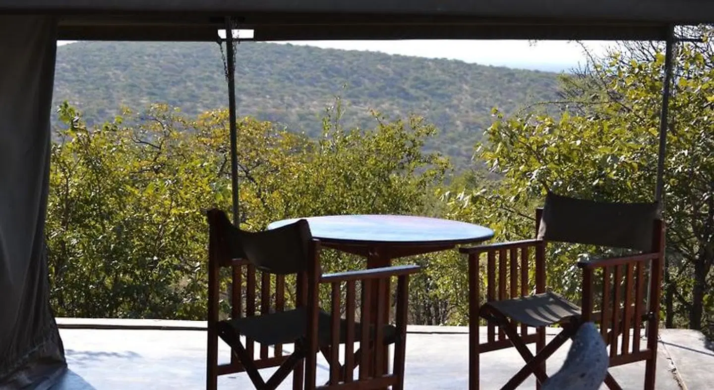 Mondjila Safari Camp Terrasse
