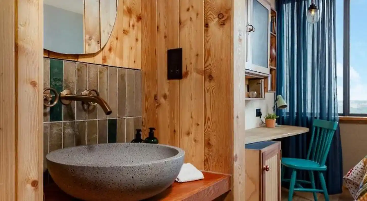 Treehouse Hotel Manchester Badezimmer
