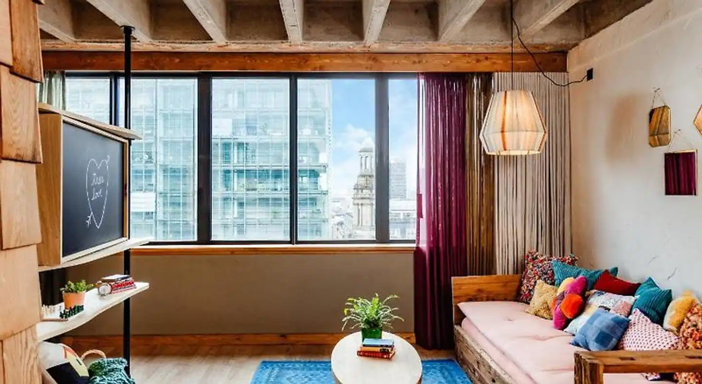 Treehouse Hotel Manchester Wohnbeispiel
