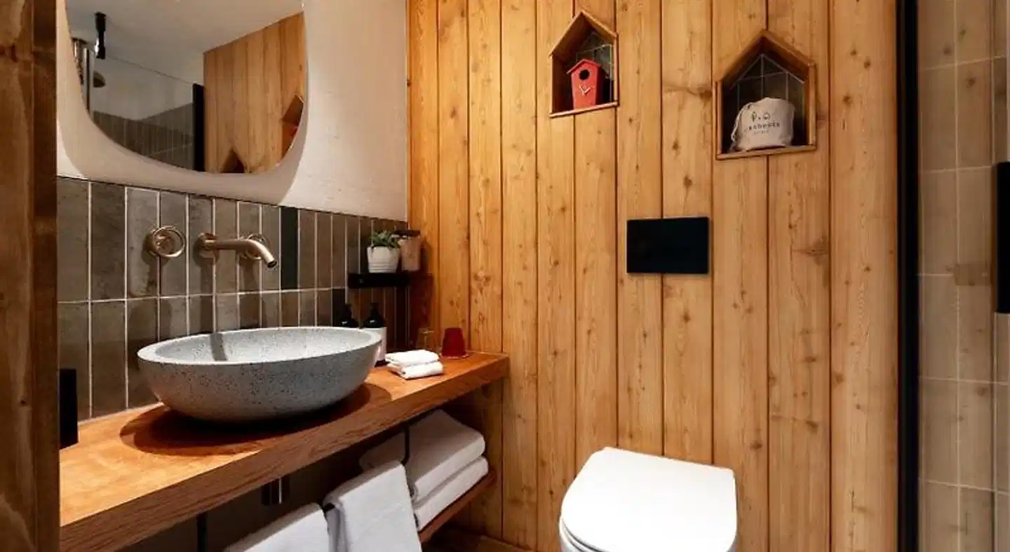 Treehouse Hotel Manchester Badezimmer