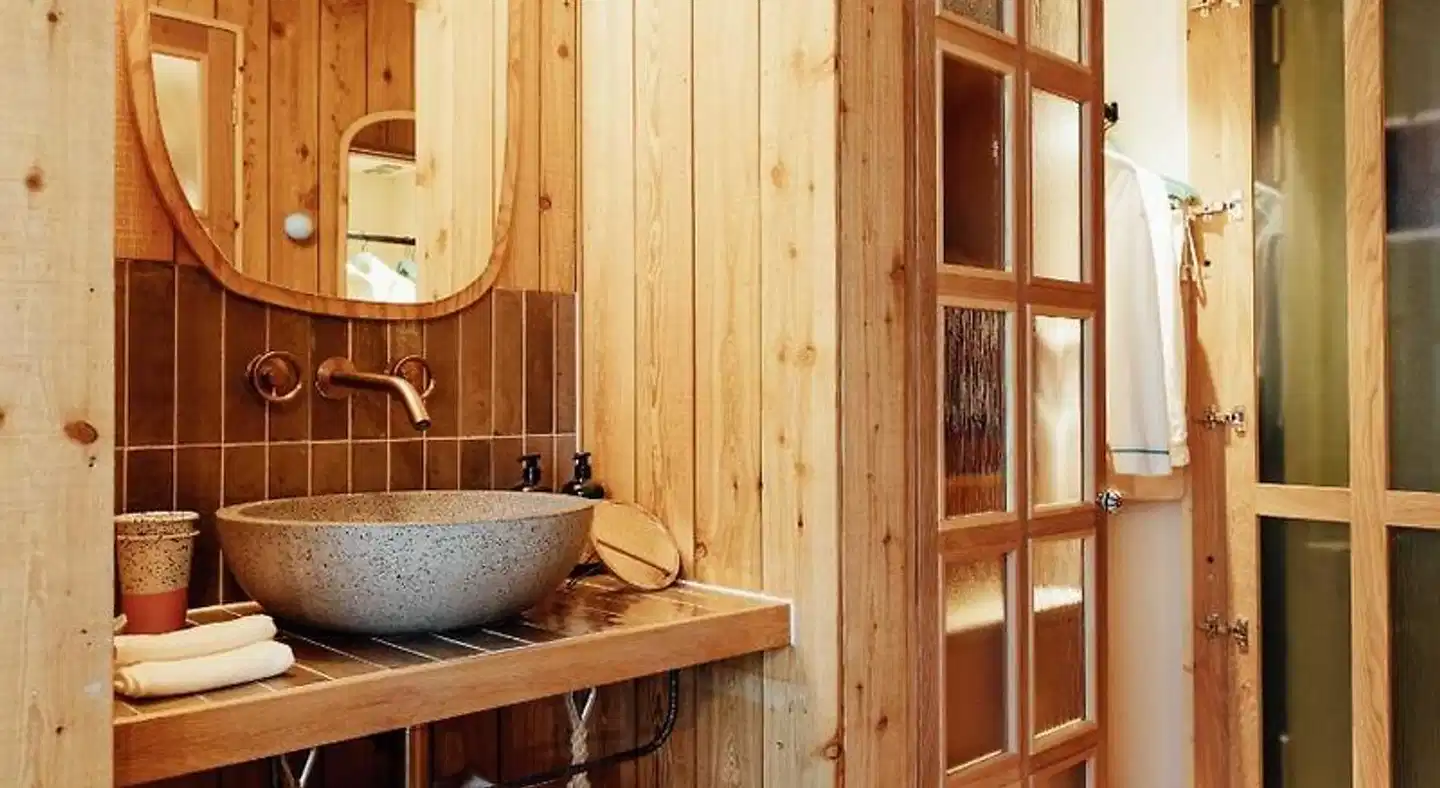 Treehouse Hotel Manchester Badezimmer