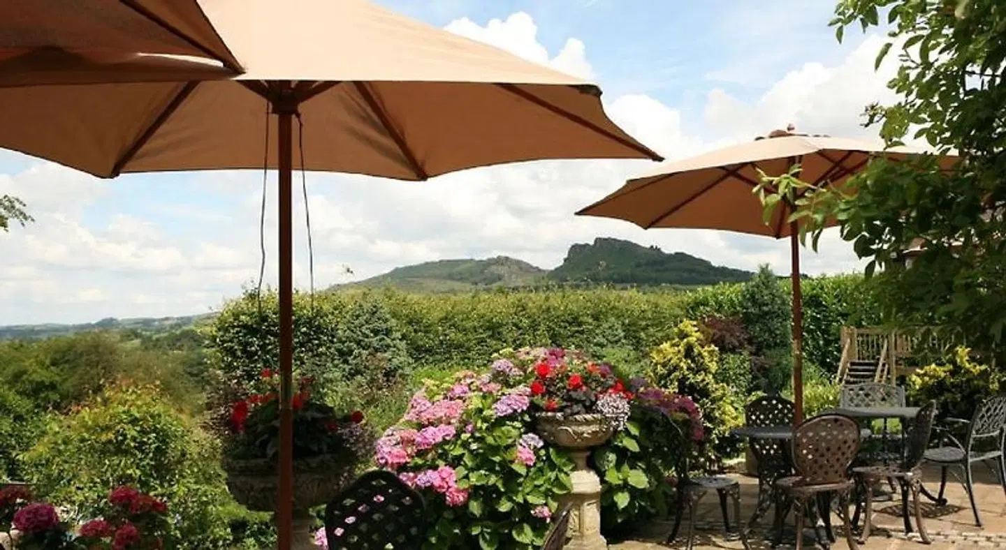 Three Horseshoes Inn Terrasse