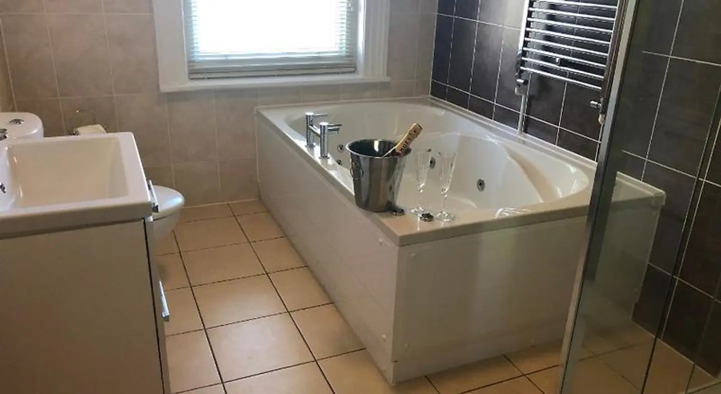 Washington House Hotel Badezimmer