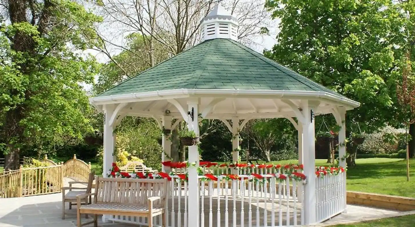 Steeton Hall Hotel & Restaurant Terrasse