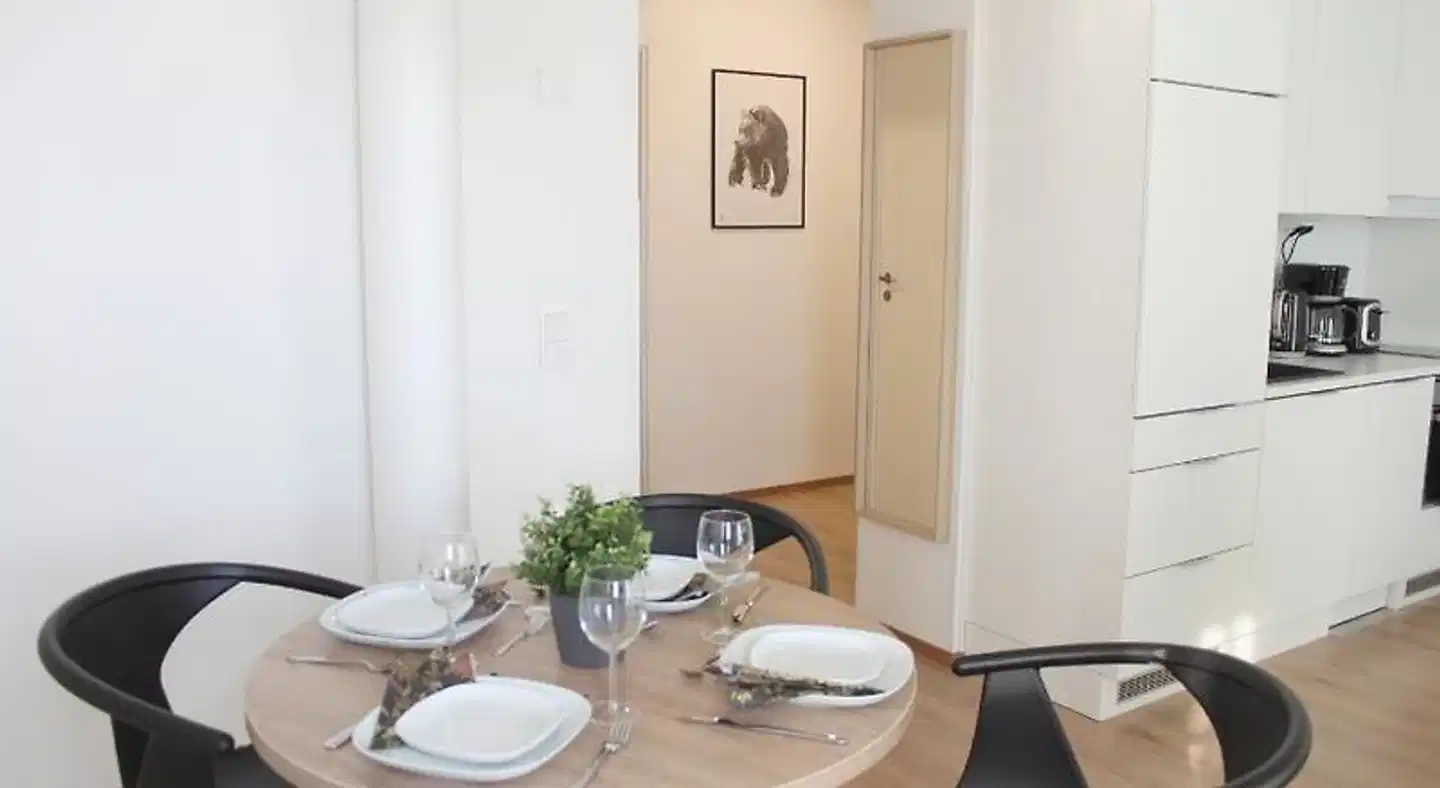 Forenom Serviced Apartments Rovaniemi Valtakatu Badezimmer