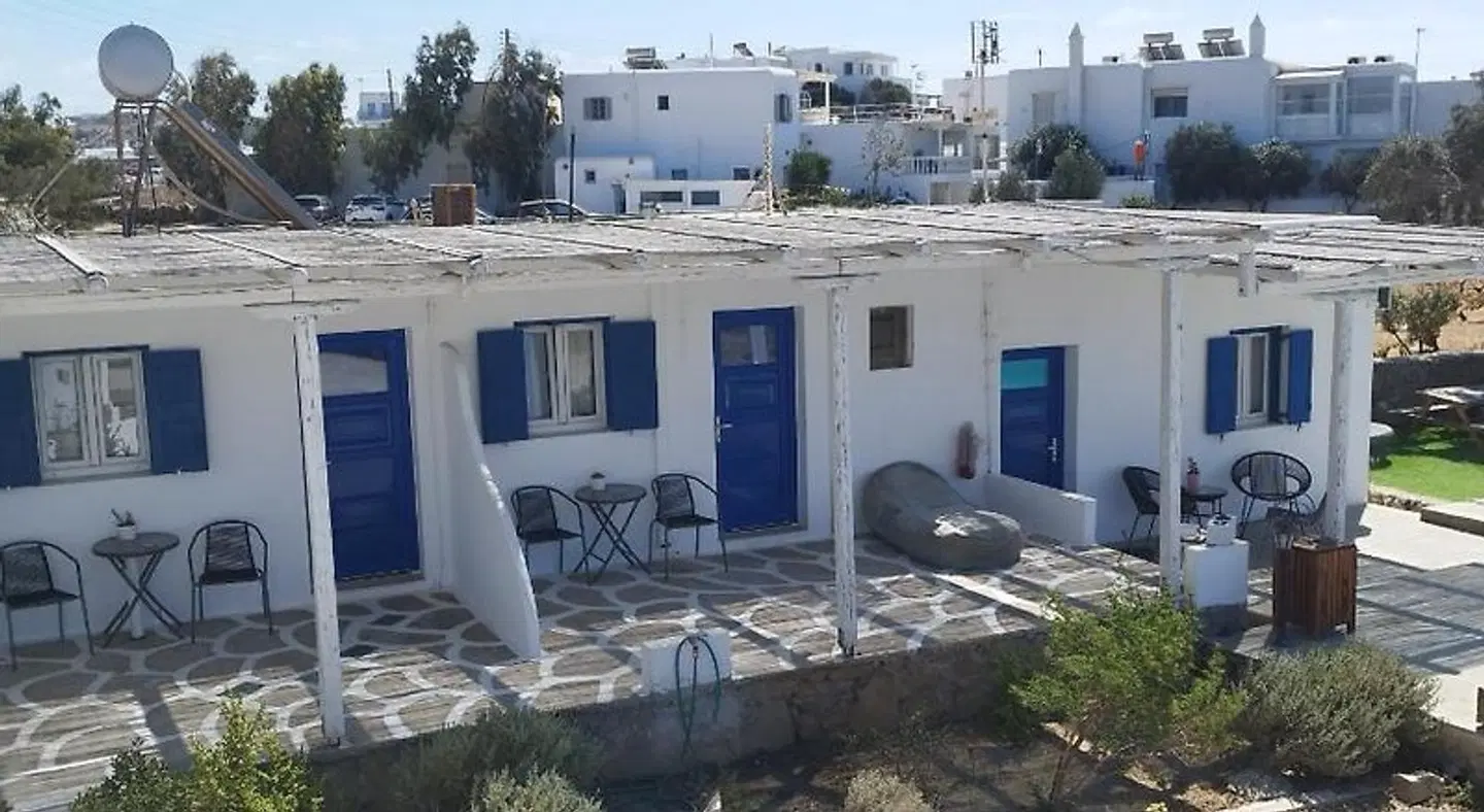 Nikos rooms Terrasse