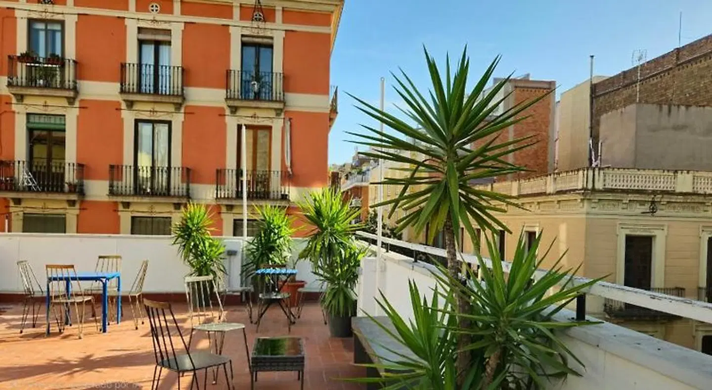 Hostel One Hipstel Terrasse