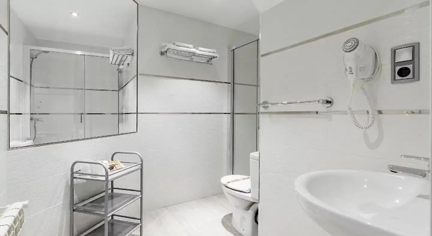 Hostal los Ángeles Badezimmer