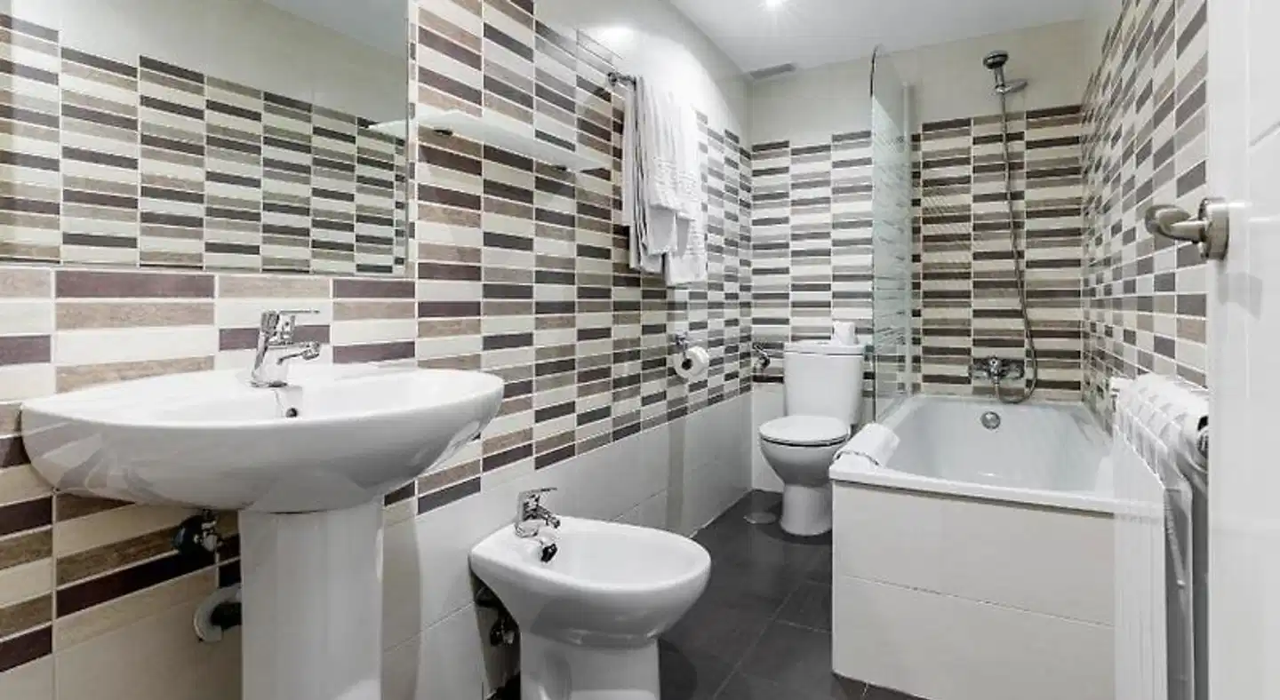 Hostal los Ángeles Badezimmer