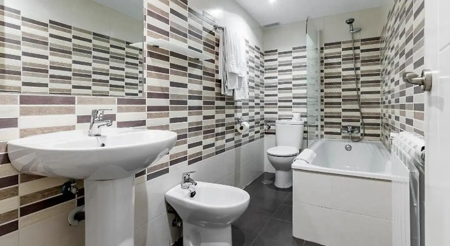 Hostal los Ángeles Badezimmer