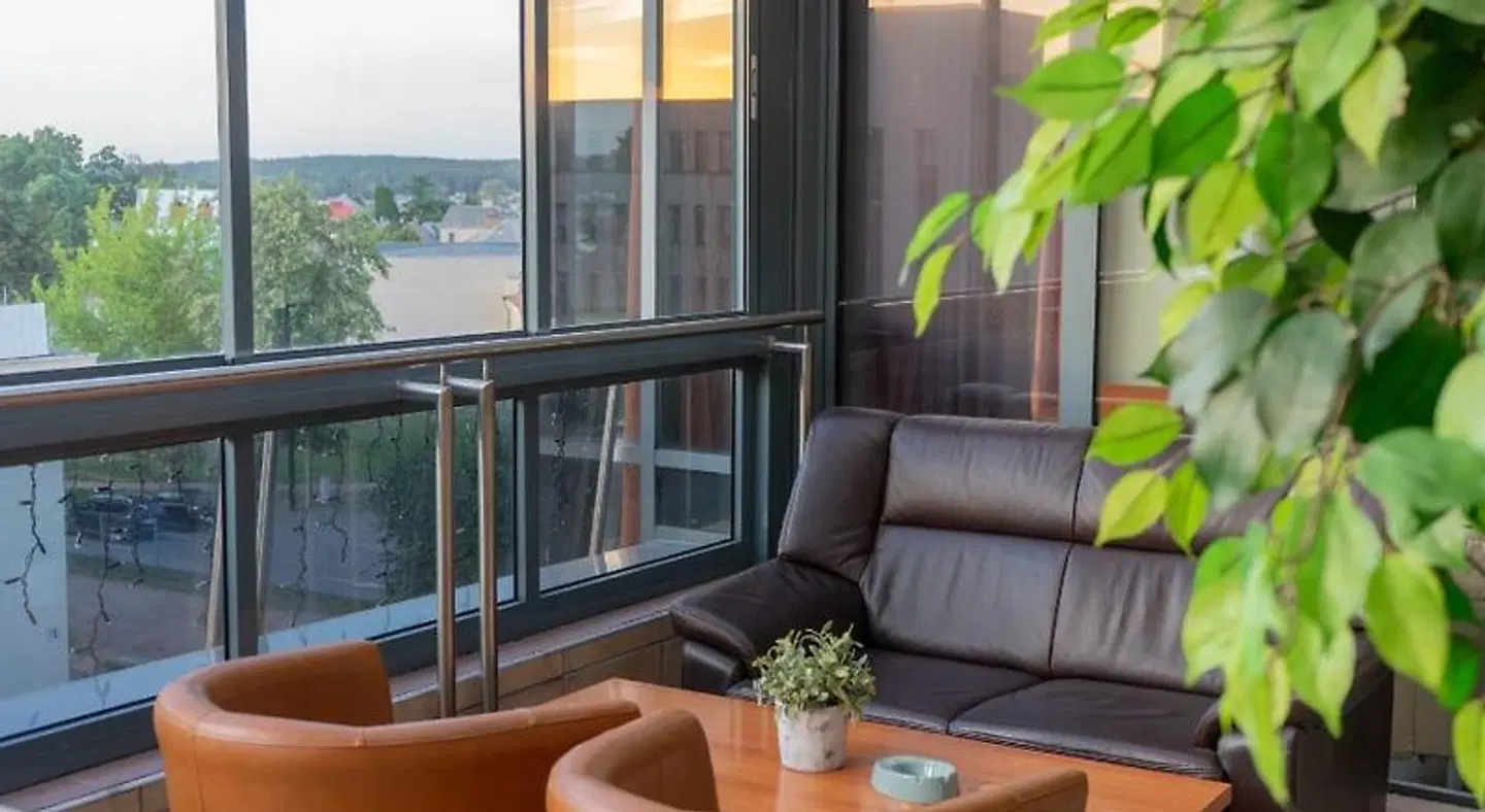Vaidila Hotel Alytus Terrasse