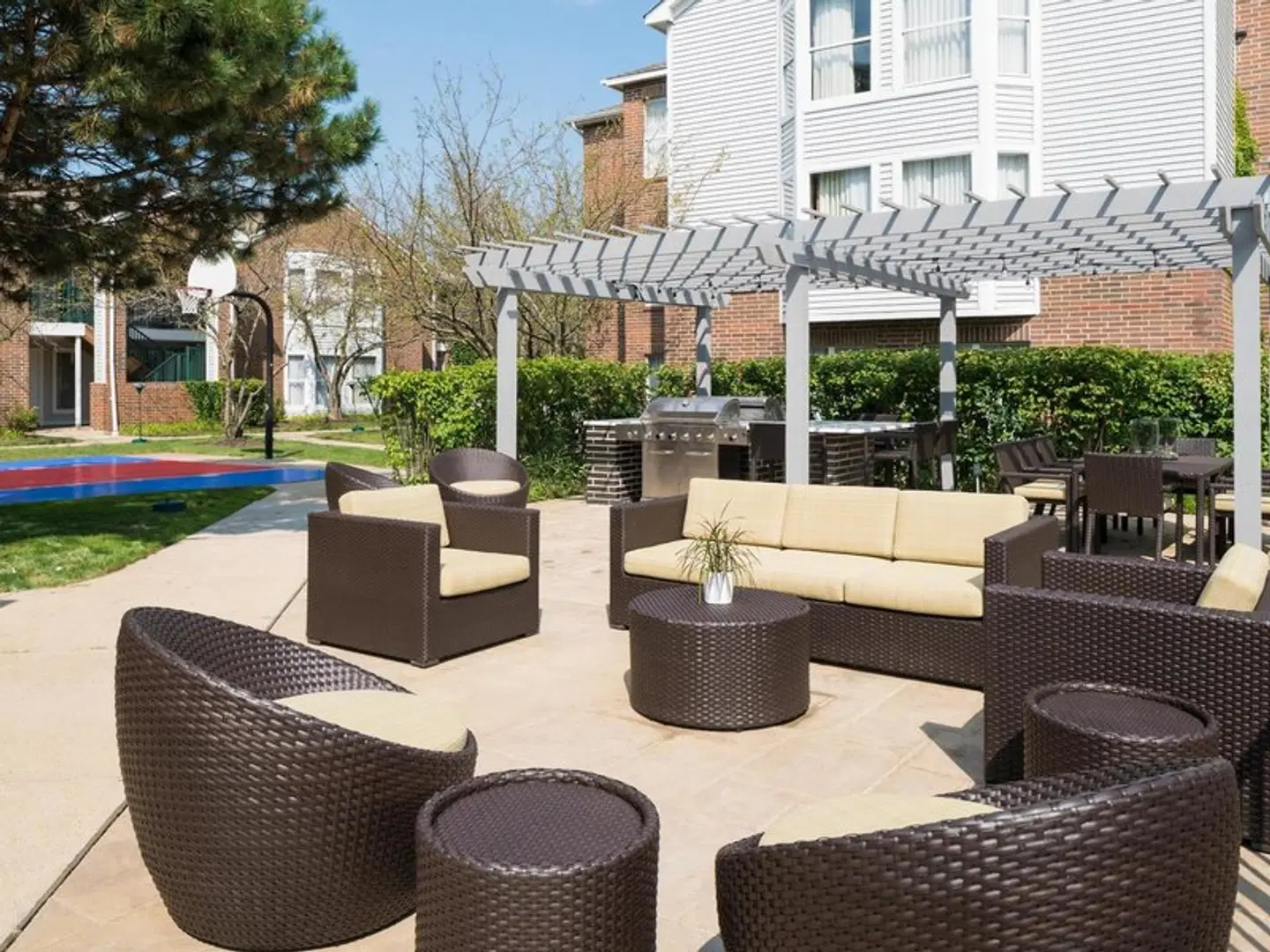 Homewood Suites by Hilton Chicago - Schaumburg Terrasse