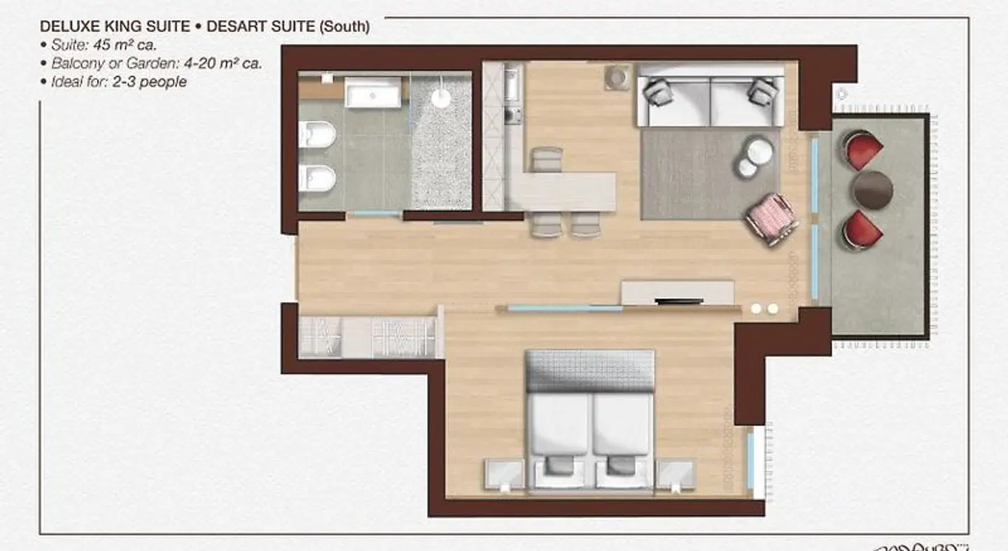 Art & Design Hotel Napura MODEL_IMPRESSION
