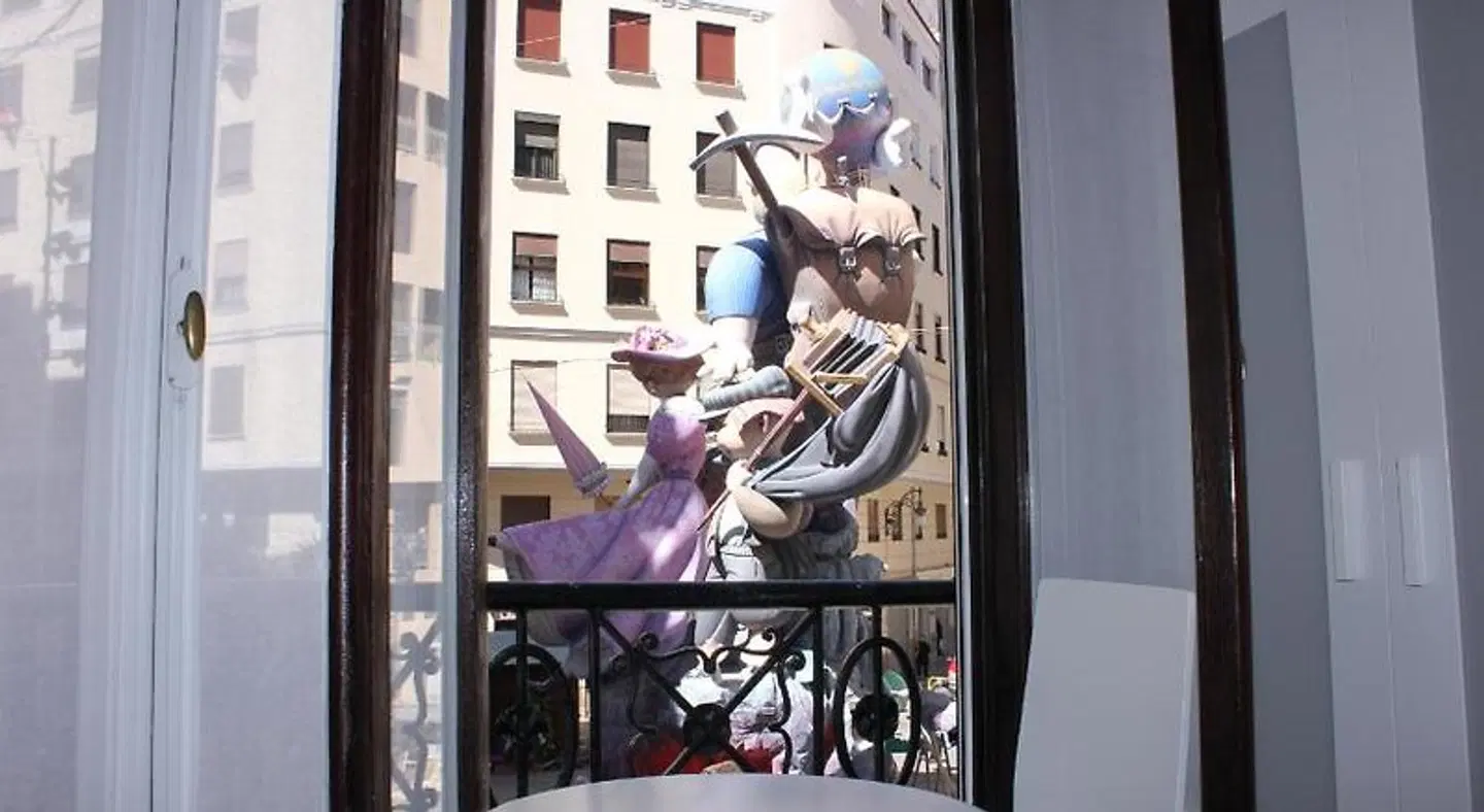 B&B Hi Valencia Canovas Terrasse