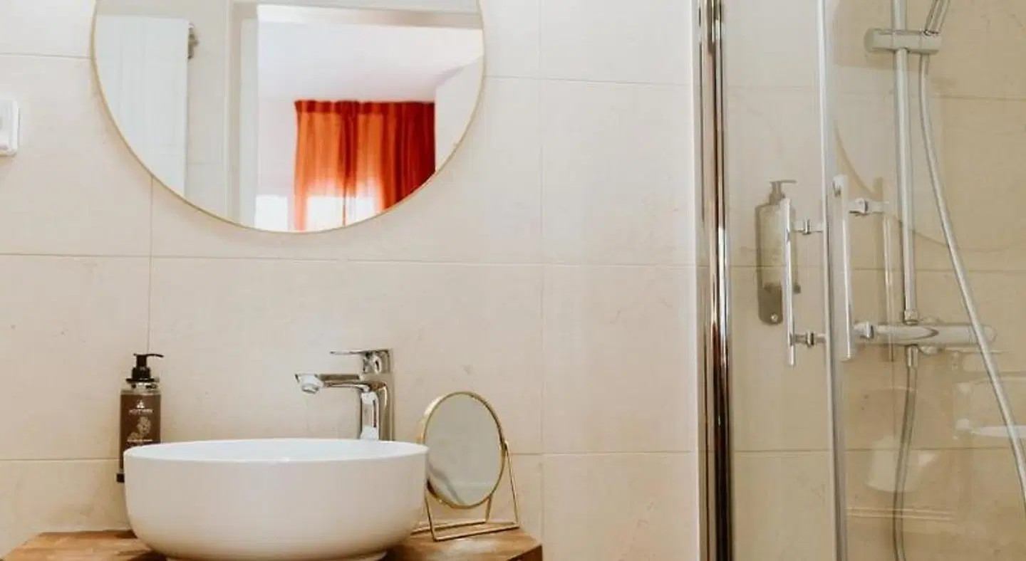 Palm Hotel Nice Badezimmer
