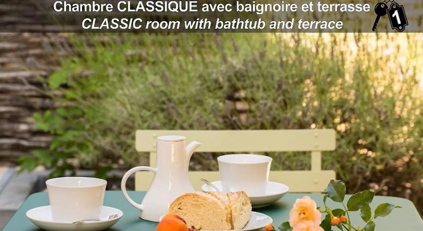 Ferme de Bourran Hotel Terrasse