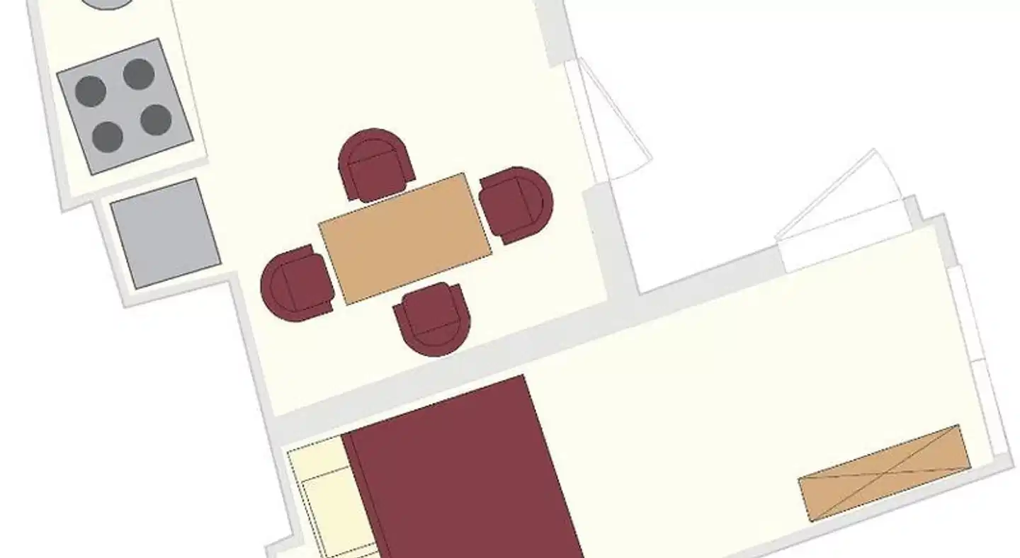 The Three Corners Hotel Art Modellaufnahme