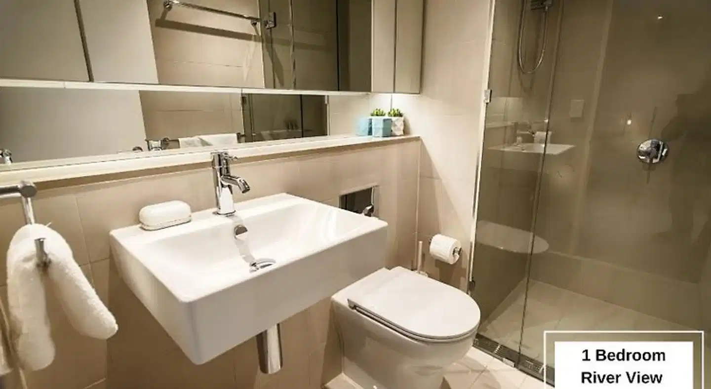 Orange Stay Apartments Badezimmer