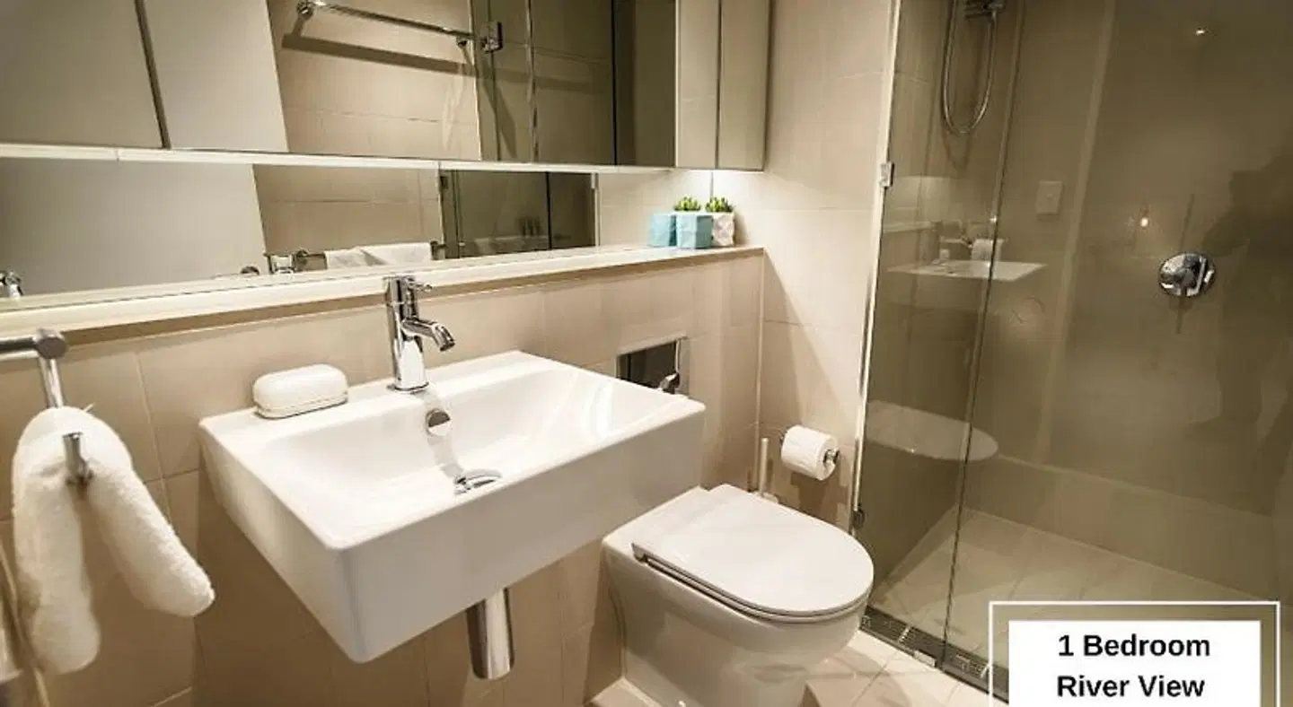 Orange Stay Apartments Badezimmer