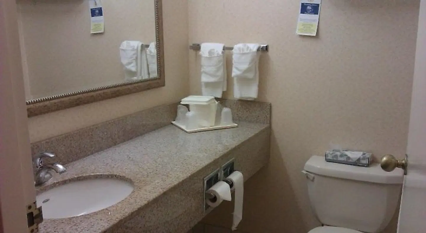 Comfort Hotel & Suites Badezimmer