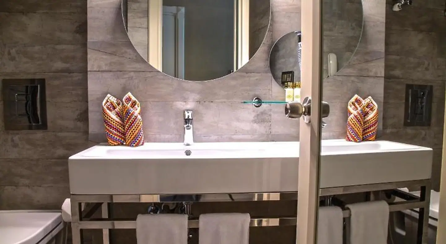 Barbera Hotel Badezimmer