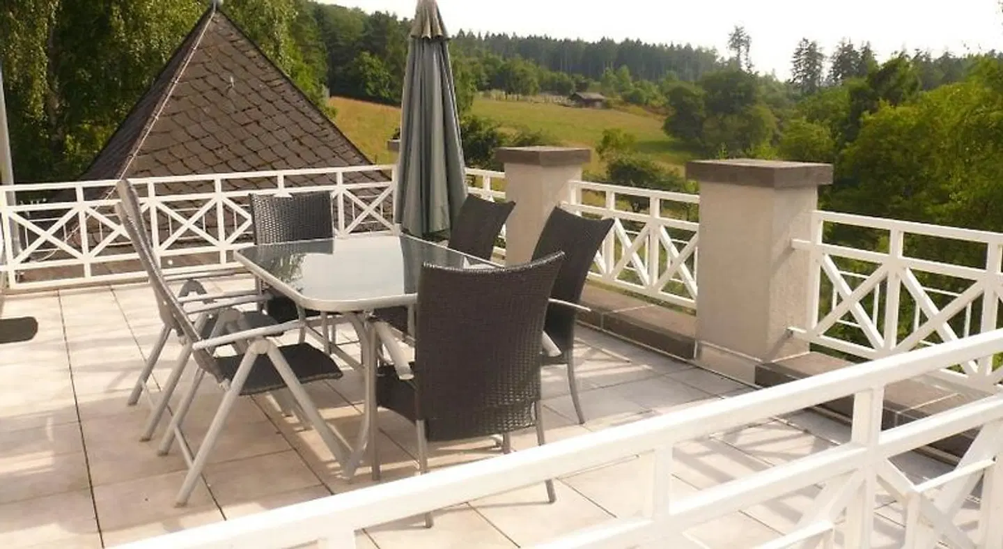 Forsthaus Remstecken Terrasse