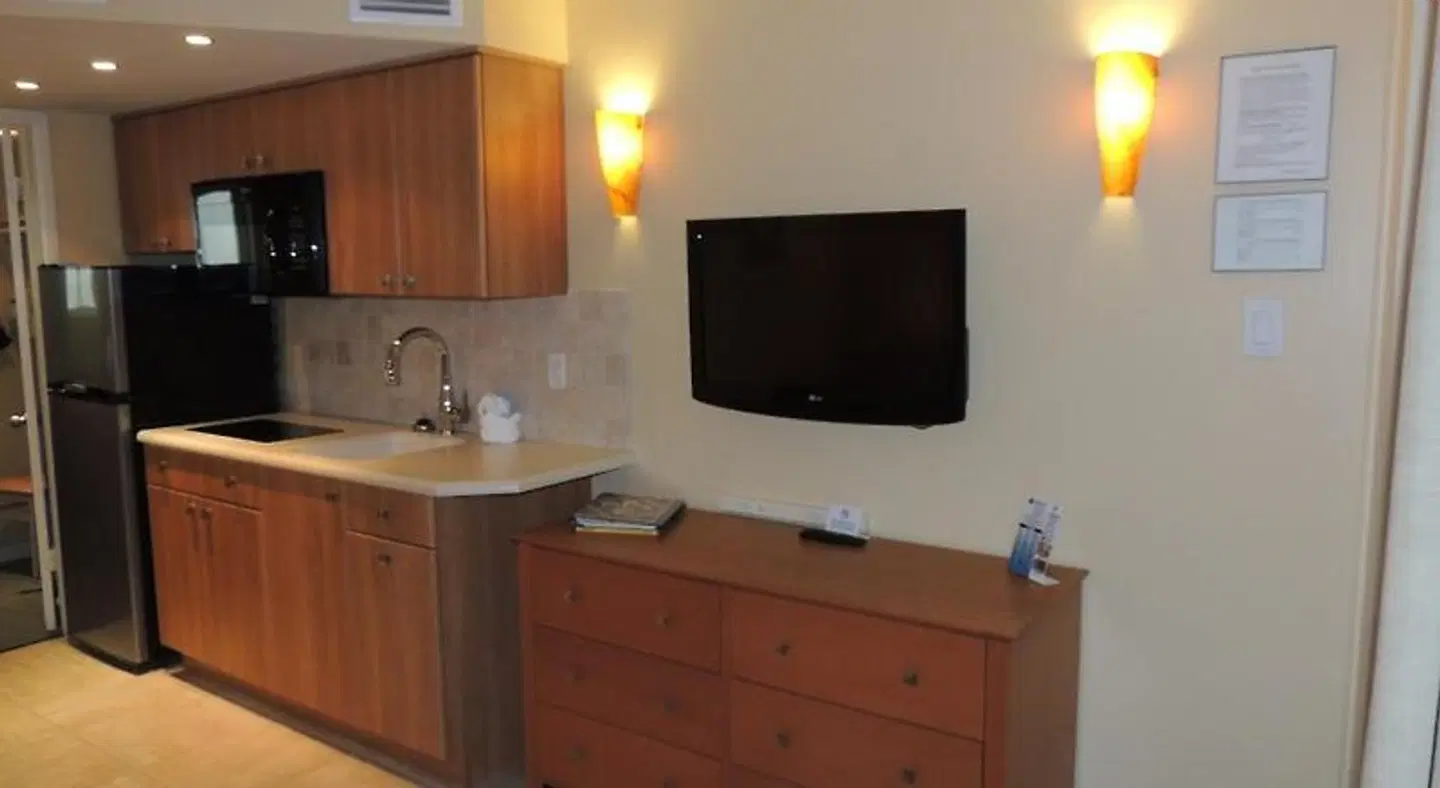 Fleur de Lis Beach Motel Badezimmer
