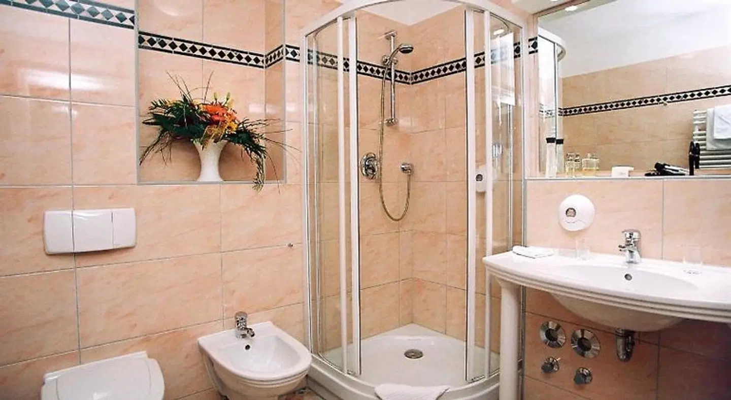 Strandhotel Preussenhof Badezimmer