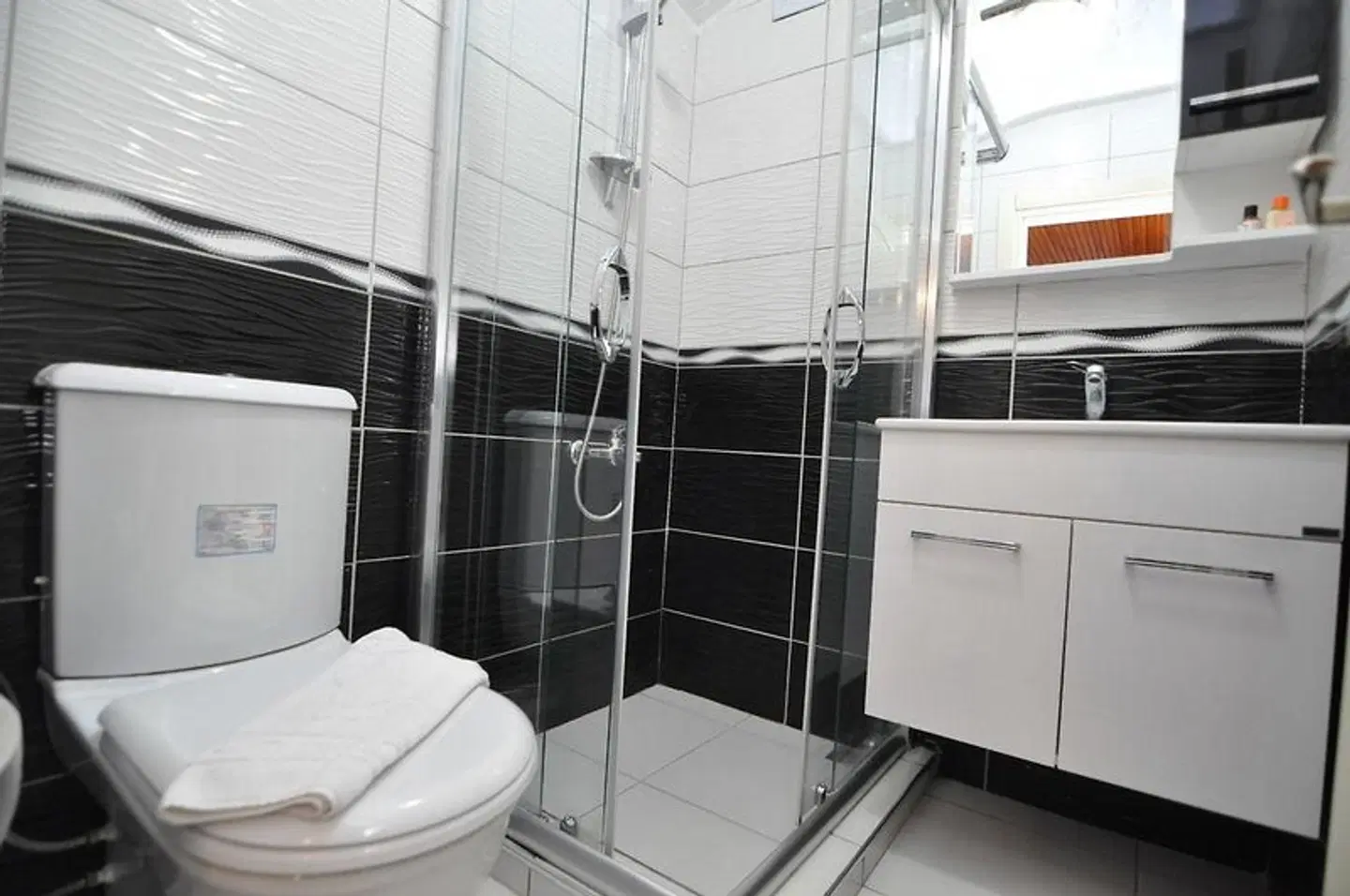Apex Hotel Badezimmer