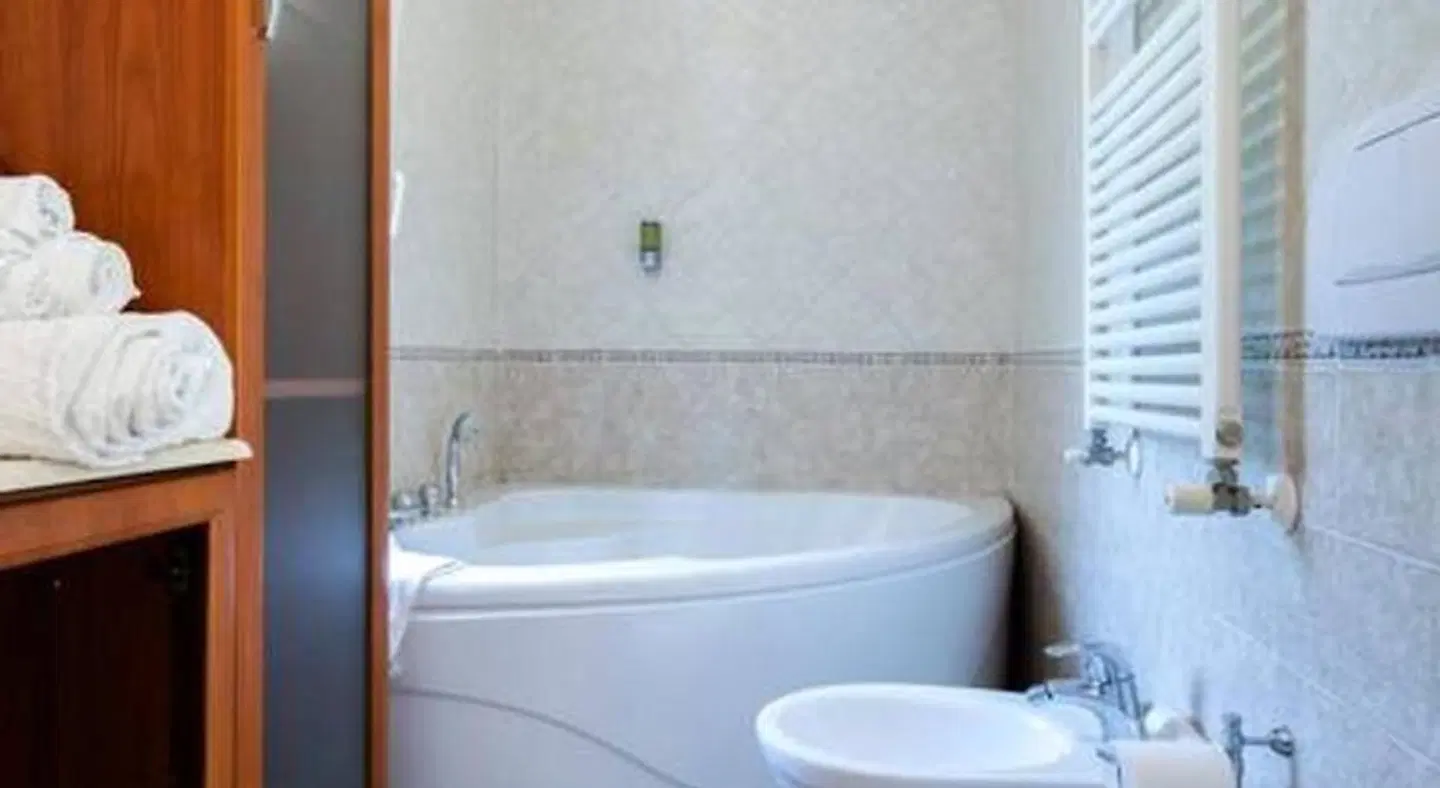 Hotel Gabbiano Badezimmer