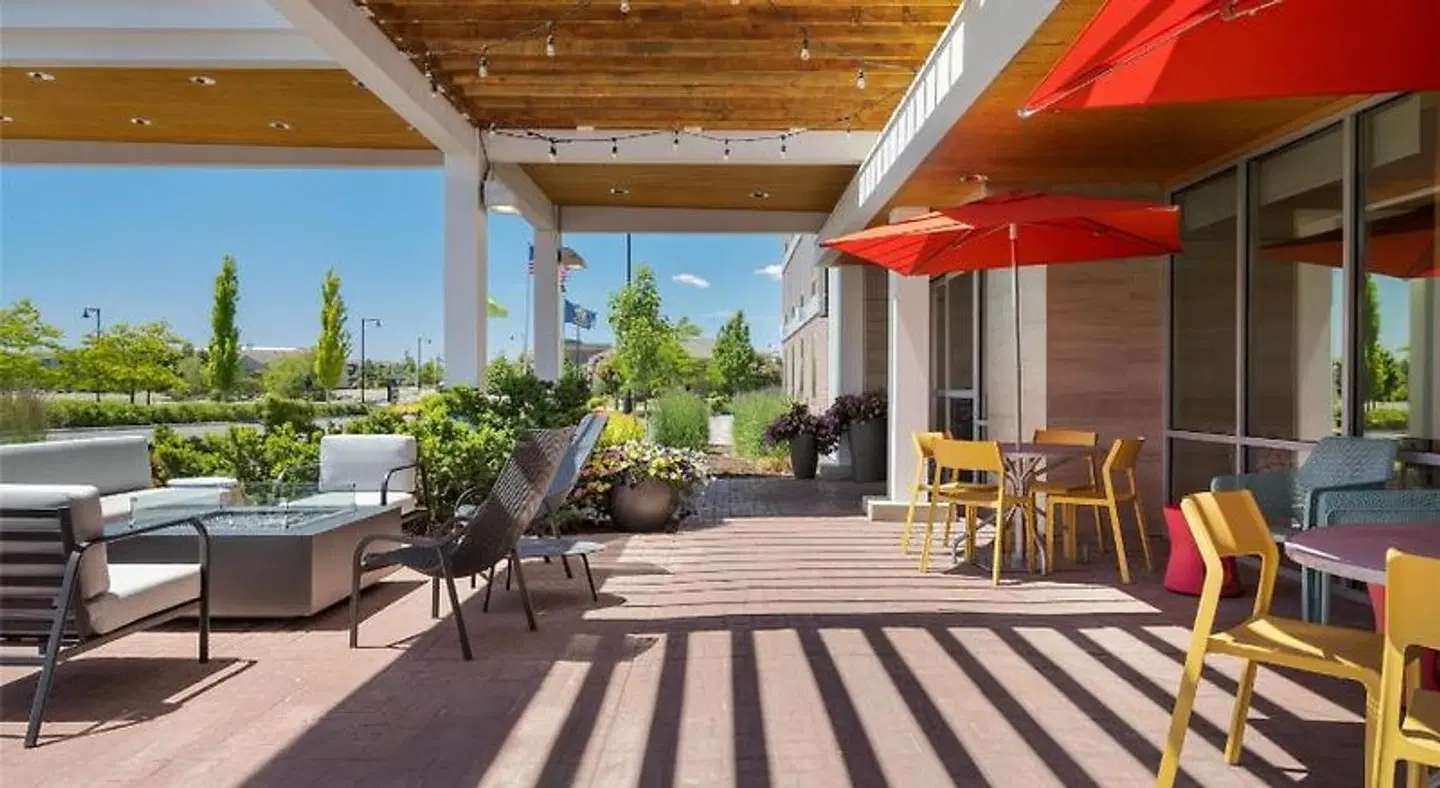 Home2 Suites by Hilton Idaho Falls Terrasse