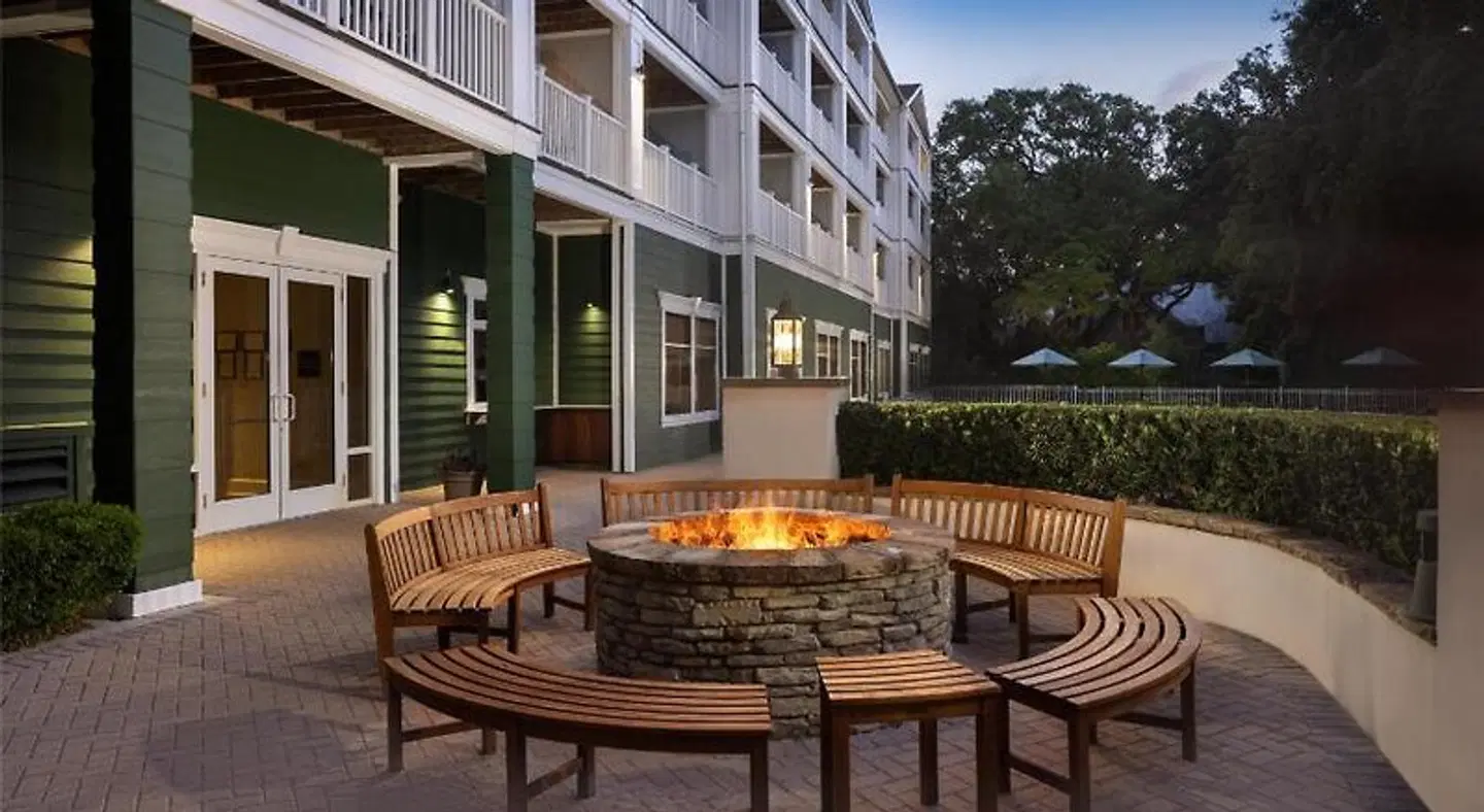 Hampton Inn & Suites Jekyll Island Terrasse