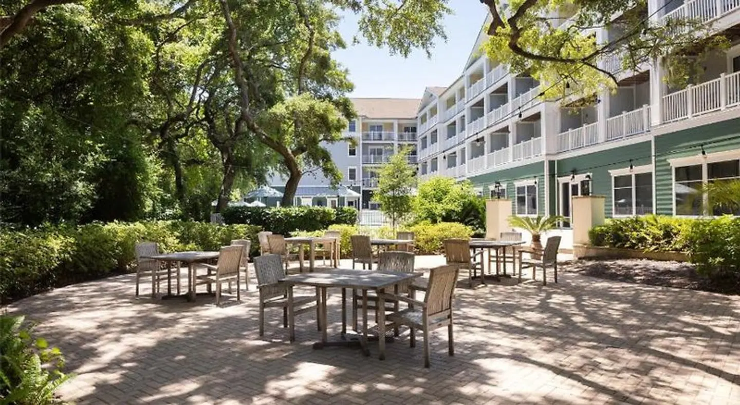 Hampton Inn & Suites Jekyll Island Terrasse