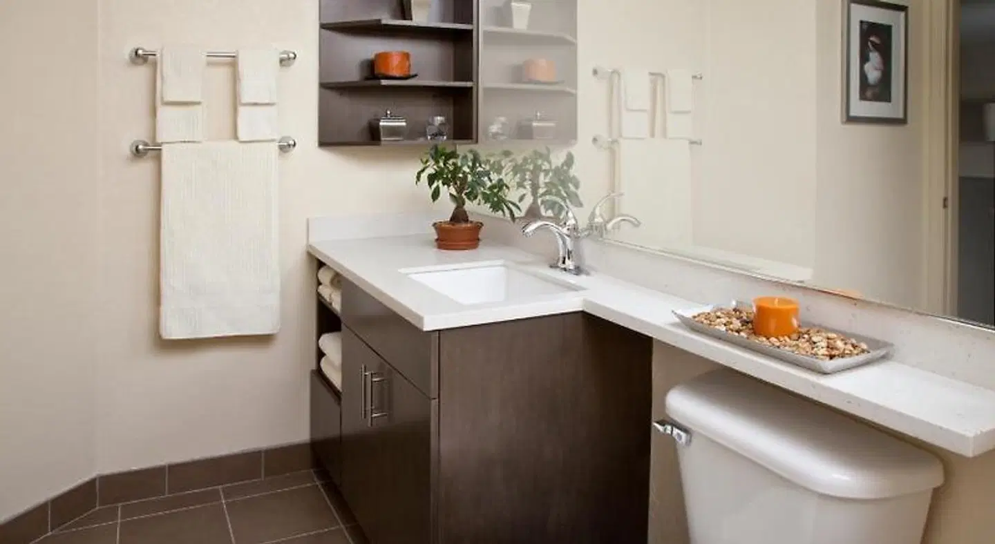 Candlewood Suites Sioux Falls Badezimmer