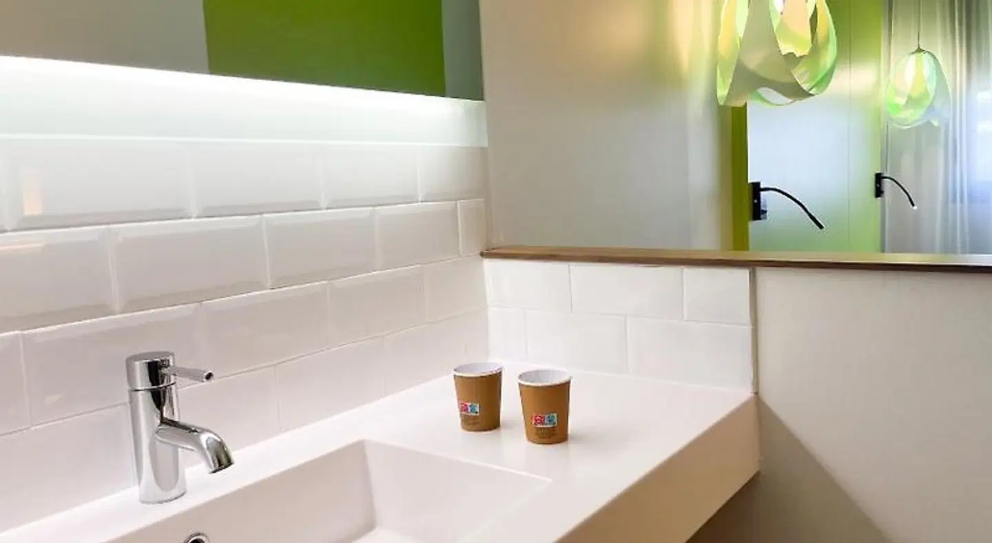ibis Styles Nimes Gare Centre Badezimmer