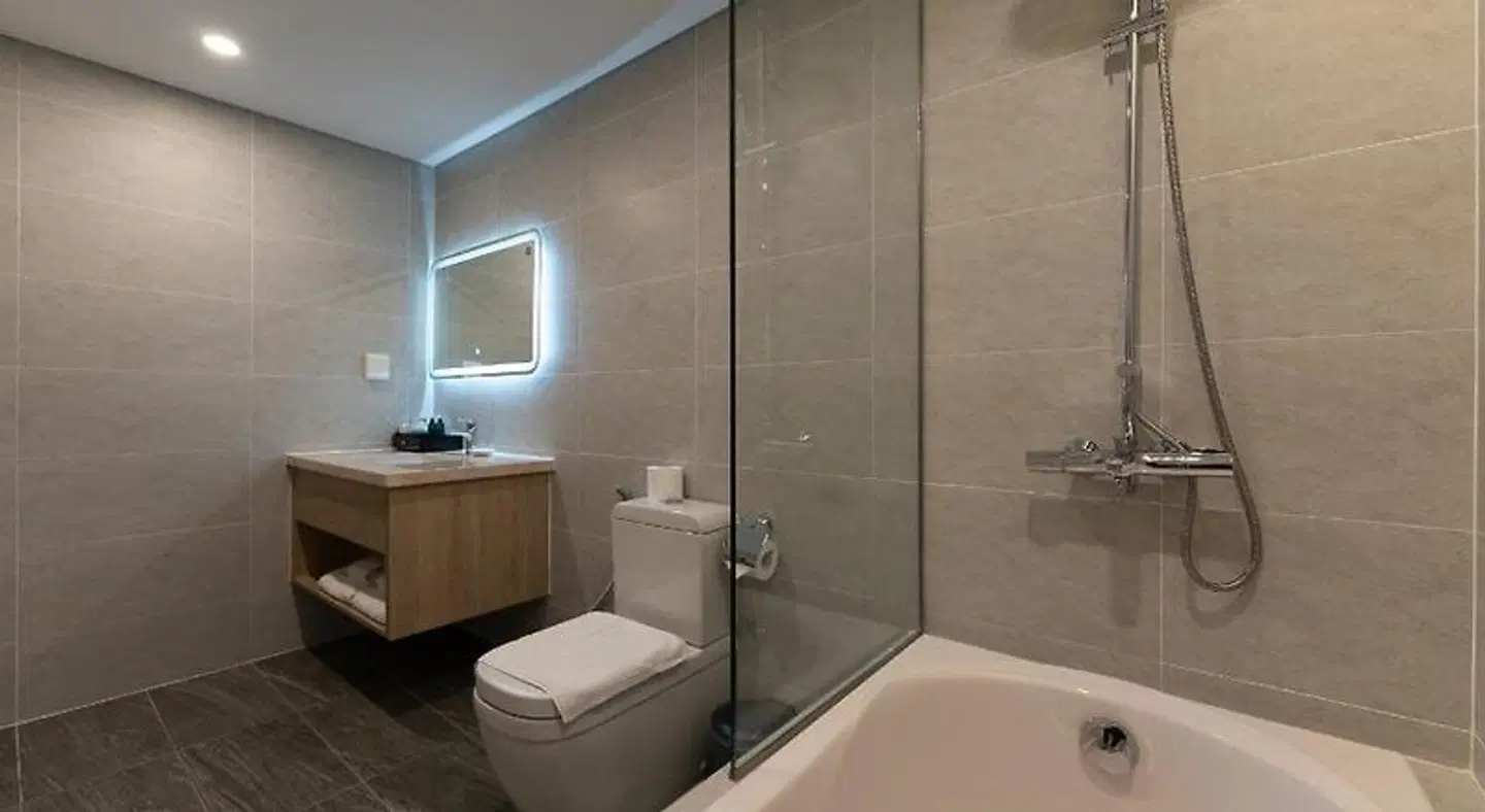 Garden View Court Badezimmer